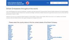 Desktop Screenshot of british-embassy.net